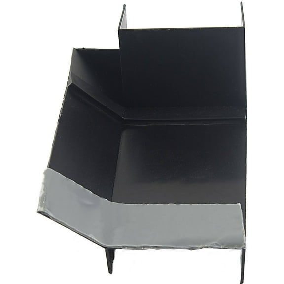 AP Products 018-1161-RH Right Hand Notch Corner Block, Black, 4-1/2" x 2-1/2" x 2"