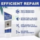 thumbnail image 3 of Tokyo Mart Wall Repair Kit, Wall Spackle Paste Mending Agent with Scraper 100G, 3 of 5