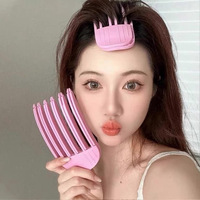 Pinza para levantar la raíz del cabello y dar volumen al instante, herramienta de peinado sin dejar rastro para el flequillo.