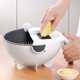 thumbnail image 5 of onlyliua Liquidación Artefacto Multifuncional para Cortar Verduras, Máquina Trituradora de Patatas para El Hogar, Espresso Manual para Cortar Verduras En La Cocina (Azul), 5 of 7