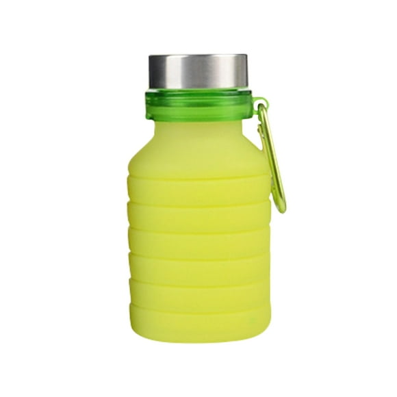 Botella de agua deportiva portátil plegable de silicona de gran capacidad para exteriores Wmkox8yii jkg5842