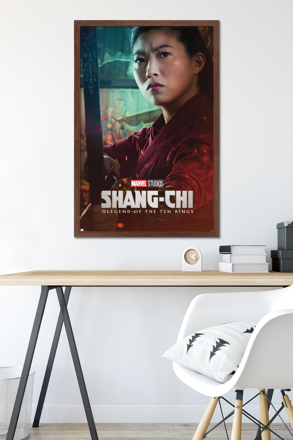 Marvel Shang-Chi and the Legend of the Ten Rings - Katy One Sheet Wall Poster, 22.375" x 34", Framed