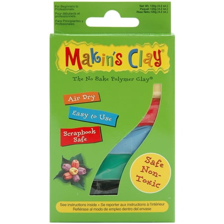 Makin's Clay Air-dry Clay 120g-Multicolor