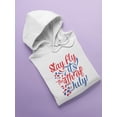 thumbnail image 3 of Stay Fly Its 4Th July Hoodie Women -Image by Shutterstock, Female XX-Large, 3 of 4