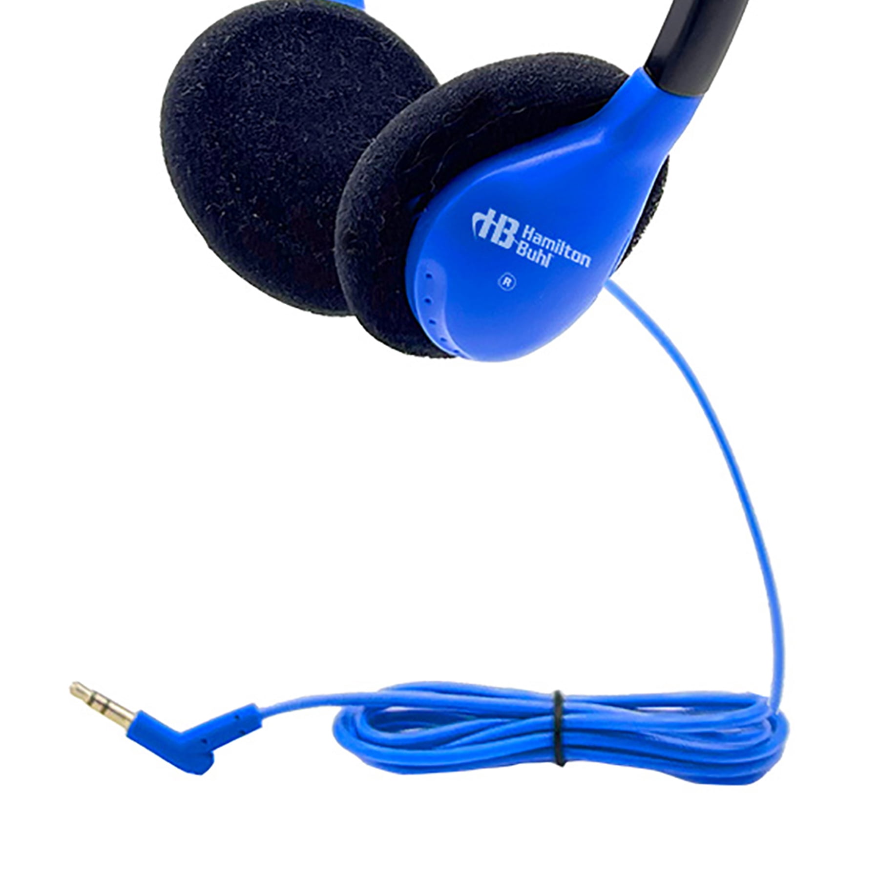 HamiltonBuhl Personal On-Ear Stereo Headphone, Blue
