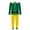Green, variant on Family Christmas Pjs Matching Sets Comfy Elf Christmas Pajamas Long Sleeve Crew Neck Festival Party Sleepwear Mom and Son Matching Outfits