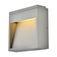 thumbnail image 2 of Raine Integrated LED wall sconce in silver, 2 of 5