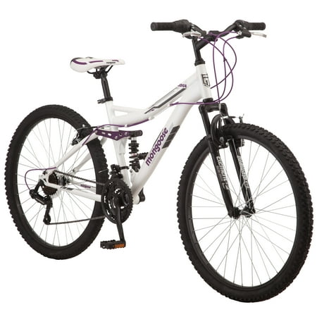 Mongoose Ledge 2.1 Mountain Bike, 26-inch wheels, 21 speeds, womens frame,