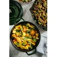 thumbnail image 6 of Staub 24cm Cast Iron Round Cocotte, Basil Green, 6 of 6