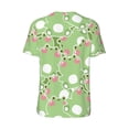 thumbnail image 3 of Balery Cute Frog2 Baseball Jersey for Men Casual Button Down Shirts Short Sleeve Active Team Sports Uniform-4X-Large, 3 of 9