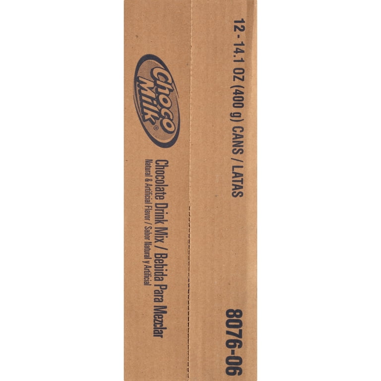 Choco Milk® Chocolate Drink Mix 12-14.1 oz. Cans - Walmart.com