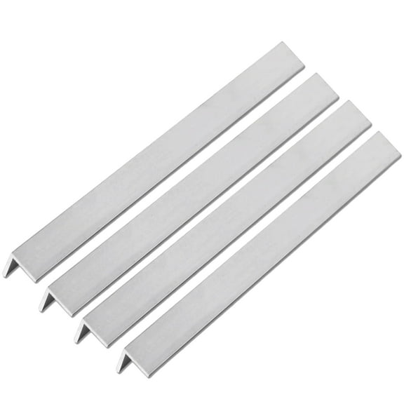 4 PCS 1" x 1"x 1/8" Aluminum Angle 6061, 12" Length, T6511 Mill Stock, 1/8" Thick