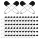 thumbnail image 3 of 100pcs Baby Safety Pins: Heavy Duty Fastening Cloth Diaper Pins for Cloth Diaper Blankets Outdoor Activities Decorations, 3 of 3