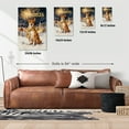thumbnail image 5 of Basenji Happy New Year 2026 with Fireworks on New Year's Eve Vertical Matte Canvas Poster African Barkless Dog Lover Wall Art Home Decor - 12022, 5 of 5