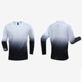thumbnail image 5 of FNFYFH Long Sleeve Shirts for Men Big and Tall Workout Shirt Moisture Wicking Athletic Gym Running Tee Shirts Quick Dry Cooling Swimming T-Shirt Rash Guard, 5 of 6