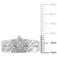thumbnail image 3 of Everly Women's Diamond Sterling Silver Bridal Set, 3 of 7