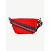 Free Assembly Women's Crossbody Handbag, Red Star