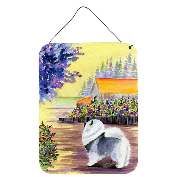 Caroline's Treasures SS8452DS1216 Keeshond Wall or Door Hanging Prints, 12x16, multicolor