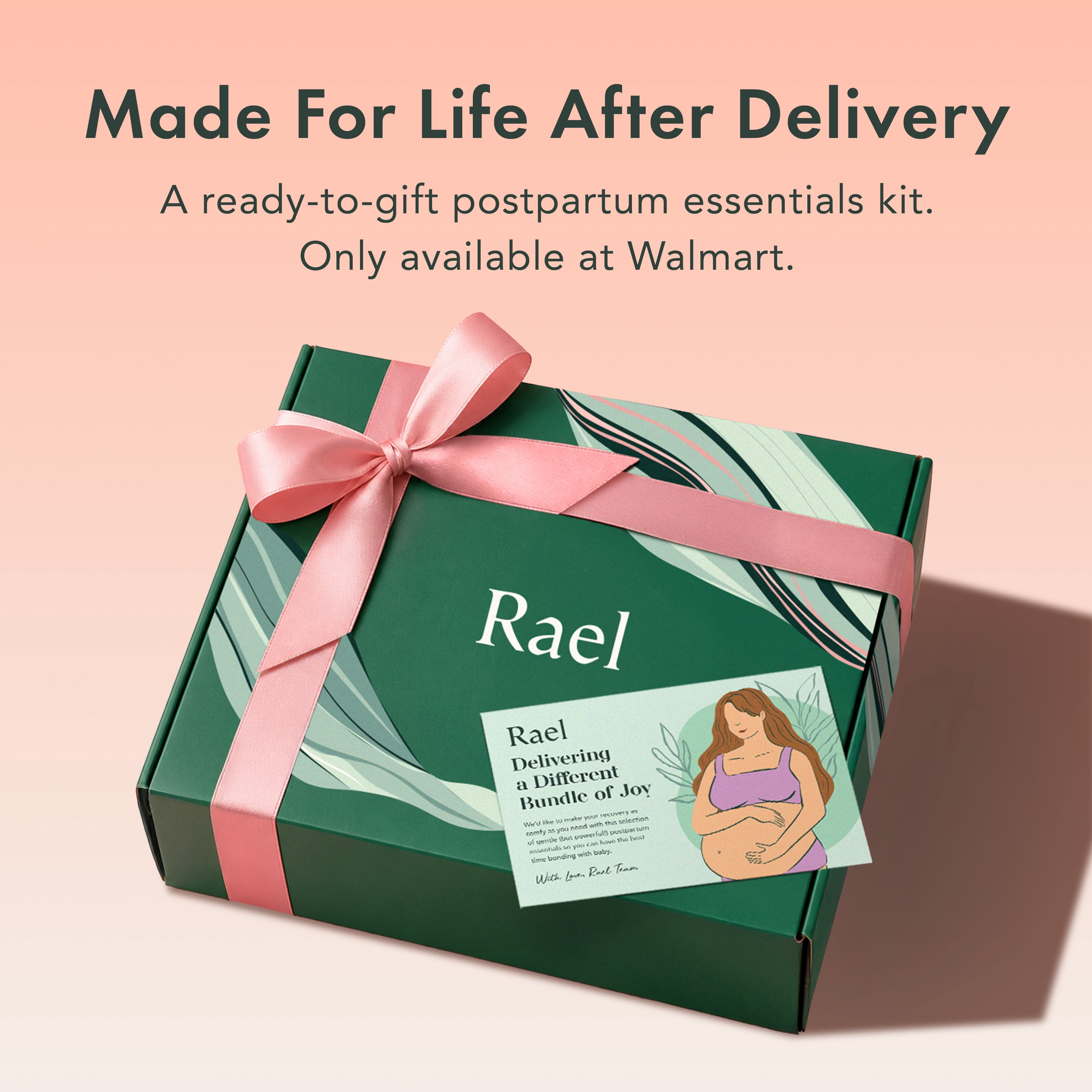 Rael New Mom Essentials Gift Set, Postpartum Recovery & Hospital Bag Must-Haves, Baby Shower Gift (S/M)