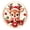 A002- Style B, variant on Needle Felting Kit with 8 in Hoop,Christmas Diy for Mantel Decor,Snowman Wall Hanging Decor,1 Set