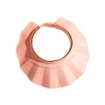 thumbnail image 7 of Adjustable Wide-Brimmed Shower Visor, Waterproof EVA Ear Protection Shampoo Cap with Adjustable Strap, Reusable Non-Slip Bath Head Protector for Home Family Adult Kids Hair Care, Pink, 7 of 7