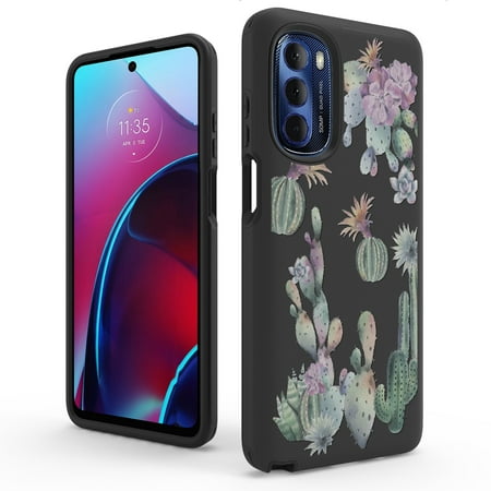 Duo Shield Slim Designed For Moto G Stylus 5G 2022 Case Floral And Plant Series