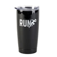 thumbnail image 1 of Dicksons Play Hard Pray Harder Runner Black 20 ounce Stainless Steel Travel Tumbler, 1 of 1
