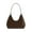 Coffee, variant on LAVA Women's Hobo Shoulder Bags Top Handle Handbag Zipper Purses Crescent Underarm Bag (Coffee)
