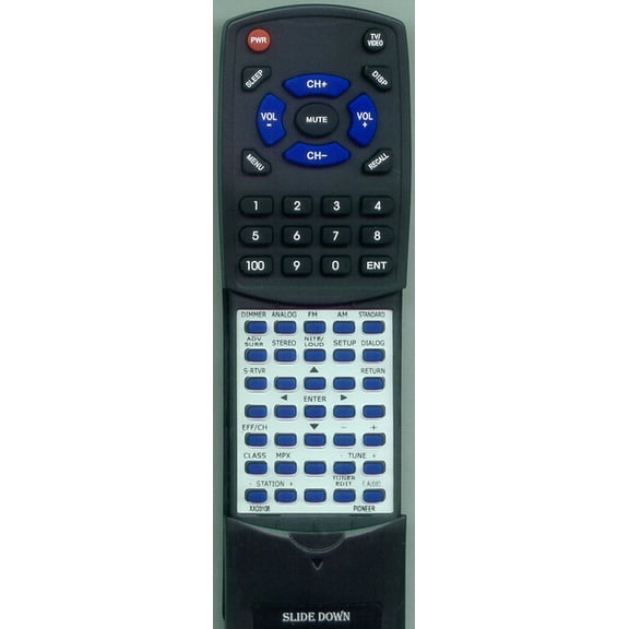 Replacement Remote for PIONEER RTXXD3108, XXD3108, SX316, HTP2750DV, HTP2800, HTP2950DV, HTP2900, SX316S, HTP2700, SX217K