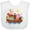 AA-White, variant on Inktastic Animal Ark Bible Story Christian Boys or Girls Baby Bib