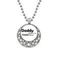 thumbnail image 1 of Pendentif Citation Festival Love Hero Daddy Lune Rétro Étoiles Bijoux, 1 of 3