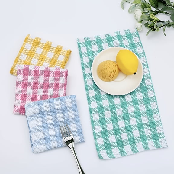 Oil-Absorbing Non-Stick Kitchen Dish Cloth, Soft Absorbent Dishwashing Towel, Reusable Durable Quick-Dry Cleaning Rag for Home Cleaning and Travel Use