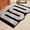 Black, variant on Lanola Unique Boho Bathroom Rugs, Cute Bath Mat with Funky Design, Fun Bohemian Decor for Bathroom Bedroom, Machine Washable Soft Non-Slip Bath Rug,