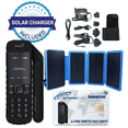 thumbnail image 1 of SatPhoneStore Inmarsat IsatPhone 2.1 Satellite Phone Hiker Package with Solar Charger and Prepaid 2500 Unit (1,667 Minutes) SIM Card Ready for Easy Online Activation, 1 of 7