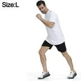 thumbnail image 2 of Men’s Dry-Fit Moisture Wicking Active Athletic Performance Crew T-Shirt - L, 2 of 5