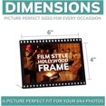 thumbnail image 2 of xianlin-pbf 6x4 Acrylic Sign Holder | Horizontal Stand Up Slanted Sign Holder | Hollywood Acrylic Stand for Display | Clear Picture Frame, Menu Table Top Stand, Plastic Flyer Holder (12-Pack), 2 of 4