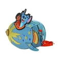 thumbnail image 3 of Lilo & Stitch Rocketship Women's Novelty crossbody bag With Glitter Fabric, 3 of 7