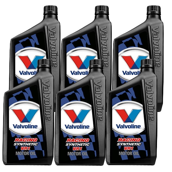 Valvoline 679082 VR1 Synthetic Motor Oil, 20W50, 6 Quart