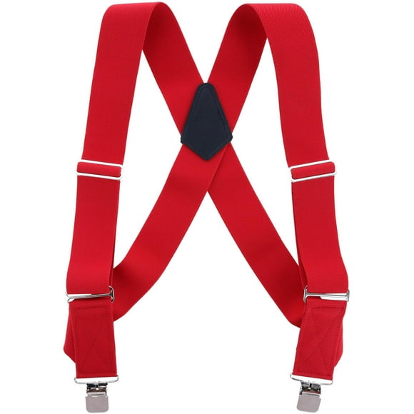 Welch Elastic Solid Color Clip-End Ubee Trucker Suspenders (Men's Big & Tall)