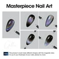thumbnail image 6 of Gellen Cat Eye Gel Nail Polish, 18ml Gel Polish with Magnet Stick, Magnetic Shimmer Glitter Holographic Nail Polish Soak Off LED Gel for Nail Art DIY, Rainbow Effect, 6 of 11