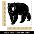 thumbnail image 2 of Walking American Black Bear Self-Inking Rubber Stamp Ink Stamper - Blue Ink - Large 1-1/2 Inch, 2 of 7