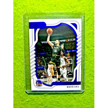 Stephen Curry BLUE FOIL # /99 CARD JERSEY #30 WARRIORS 2022 Chronicles Absolute