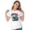 thumbnail image 5 of Don’t Mess With America Bald Eagle Plus Size Crewneck Graphic Tee Shirt Brisco Brands 3X, 5 of 6