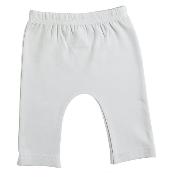 Bambini White Track Sweatpants (Baby Boys or Baby Girls, Unisex)