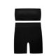 thumbnail image 1 of Conjunto de dos piezas de moda para mujer, cuello redondo, sin mangas, pantalones cortos y blusa lisa., 1 of 1