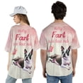 thumbnail image 5 of Every Fart is Love Note Boston Terrier Guilty Face Happy Valentine's All Over Print 3D Baseball Shirt Gentleman Dog Lover Gifts Softball Sport - 01016, 5 of 6