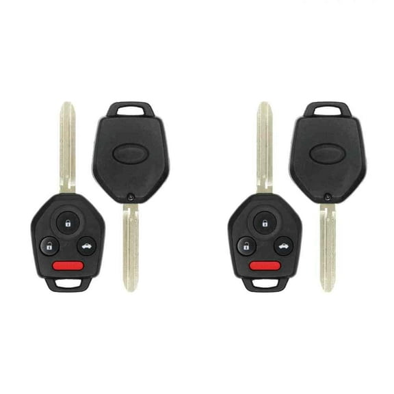 Replacement Keyless Remote Head Key Fob for Subaru Forester 2014-2018 FCC CWTWBU766 Part Number 57497-FJ031 57497FJ031 Pack of 2