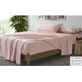 thumbnail image 2 of Twin Pink Microfiber Bed Sheets, 2400 Thread Count Ultra-Soft Cooling Brushed Dorm Bedding Sets, 2 of 6