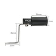 thumbnail image 4 of Piezas de bicicleta GUB Espejo de la motocicleta Mount Holder Handlebar Adaptador de espejo retrovisor GUB Piezas de bicicleta, 4 of 7