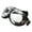 Black (Clear), variant on Steampunk Padded Motorcycle Goggles Adjustable Strap Costume Black, Black